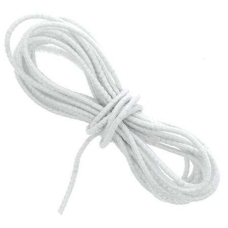 Gumka dziana okrągła do maseczek 2mm