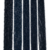 Koraliki Fasetowane Kryształki Szklane Rondelle Czarny 2.7x1.5mm