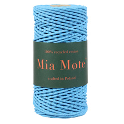 Mia Mote™ Petit Line Sznurek pleciony bawełniany 2mm Apatyt
