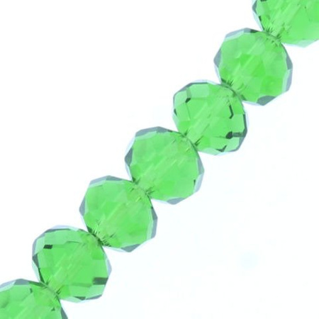 Kryształki Szklane Szlifowane Fasetowane Rondelle Platerowany 4x3mm