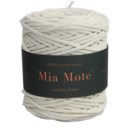 Mia Mote™ Basic Line sznurek bawełniany 5mm limestone