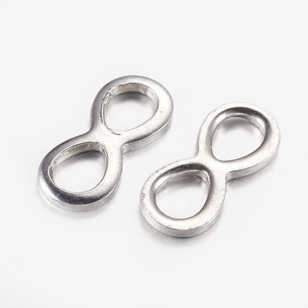 Przekładka Stal Chirurgiczna Nieskończoność Infinity 10x4mm