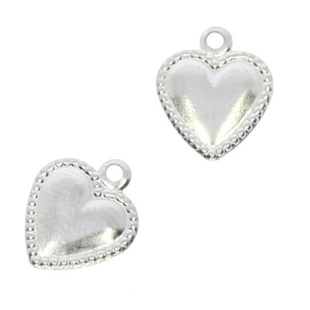 Zawieszka Stal Chirurgiczna Serce 10x8mm