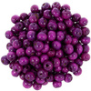 Koraliki Drewniane Naturalne Malowane Kula 8mm
