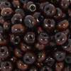 Koraliki Drewniane Naturalne Malowane Kula brązowy ciemny 6mm