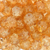 Koraliki szklane spękane mrożone crackle kula 8mm