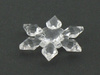 Kryształki Akrylowe Fasetowane Śnieżynka 44mm