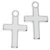 Zawieszka metalowa malowana Krzyż 26x16mm